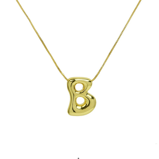 MEDIUM TIMELESS INITIAL NECKLACE