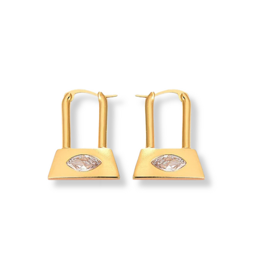 ROMANCE LOCK EARRINGS