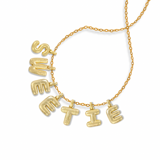 TIMELESS BALLOON INITIAL NECKLACE