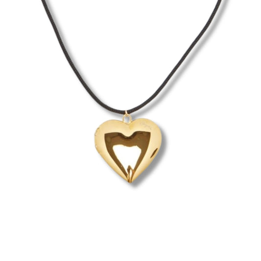 PUFFY HEART NECKLACE